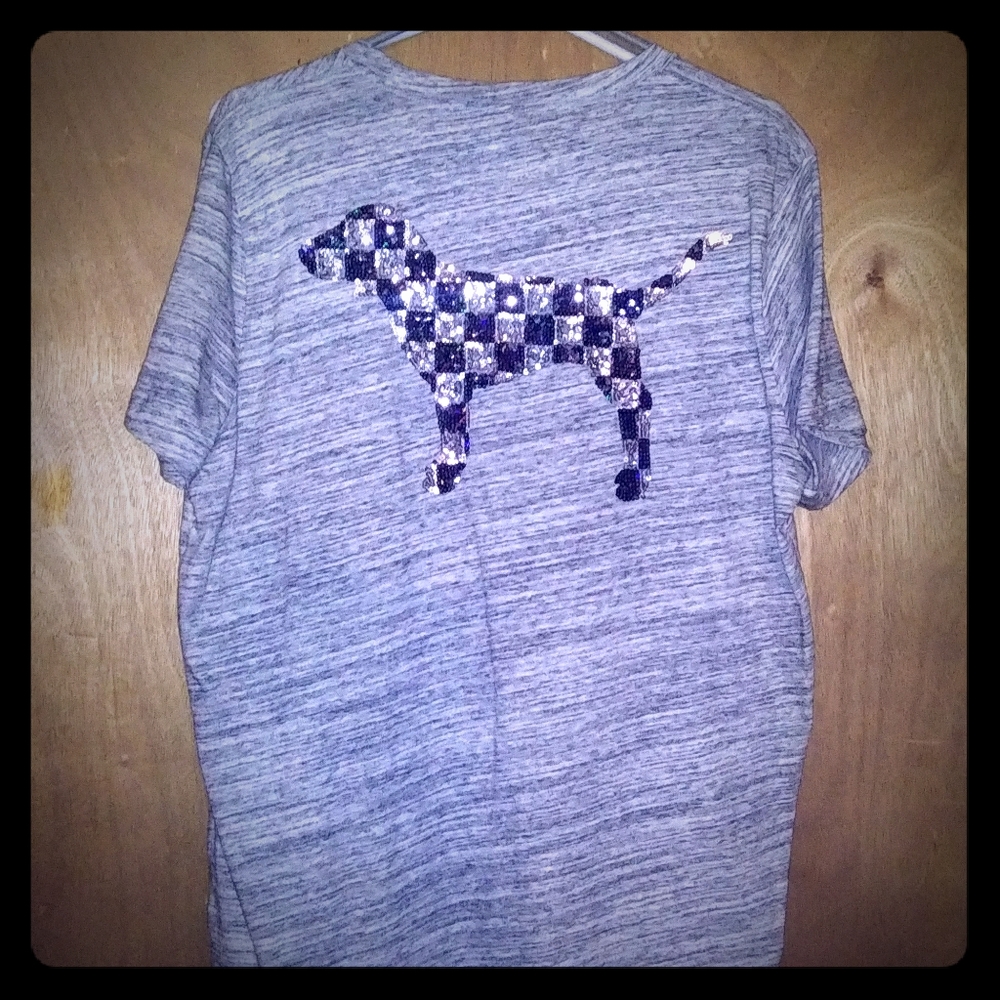 SOLD ON MERC***!!! VS PINK T-SHIRT